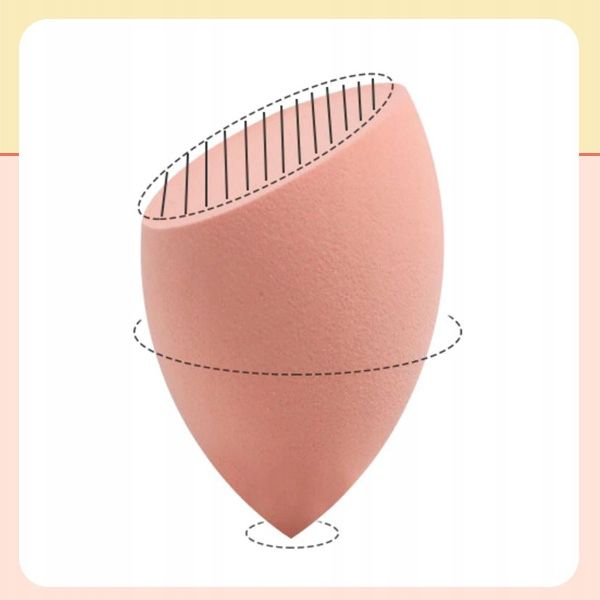 Gąbka do Makijażu Blender Ścięty Jasnoróżowy zdjęcie 5