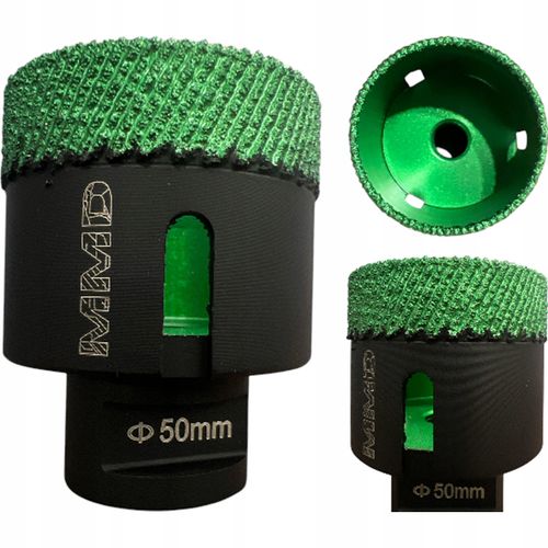Otwornica diamentowa brazowana MMD Ø50 mm M14 do gresu ceramiki płytek na Arena.pl