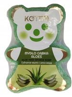 Kotem - mydełko gąbka do kąpieli Miś aloes 130g