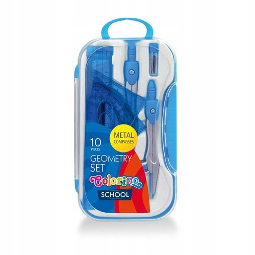 Zestaw geometryczny Colorino 10 elementów na Arena.pl