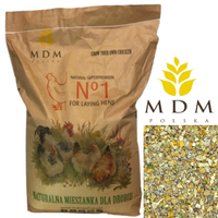 Pasza Ekologiczna Dla Kur Niosek Bez GMO KN Szczęśliwa Kurka MDM 25kg