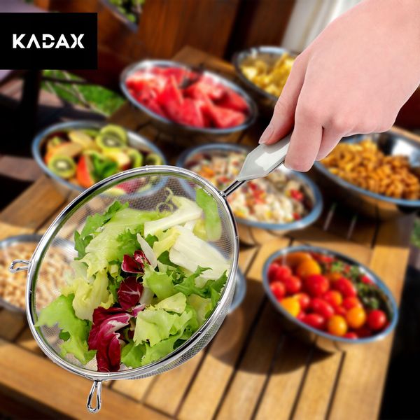 SITKO PRZESIEWACZ MĄKI KUCHENNE NIERDZEWNE 16 cm zdjęcie 7