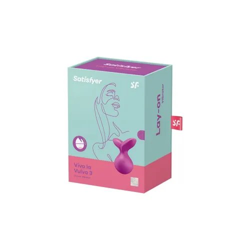 satisfyer viva la vulva 3 - urządzenie wibrujące, silikon, wodoodporne na Arena.pl