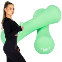 ZESTAW HANTLI 2x2 kg HANTELKI CIĘŻARKI FITNESS