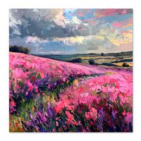 Obraz na płótnie pejzaż 100x100 cm