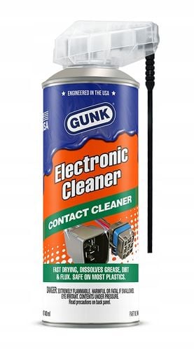 SPRAY DO CZYSZCZENIA STYKÓW ELEKTRYCZNYCH GUNK 400 ml na Arena.pl