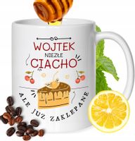 Kubek Dla Wojtka Kolegi Przyjaciela Męża Prezent Z Nadrukiem Biały 330Ml