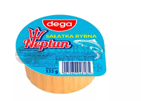 DEGA NEPTUN SAŁATKA RYBNA 125G zdjęcie 1