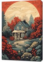 Obraz 60x90cm Idylla Rustykalna