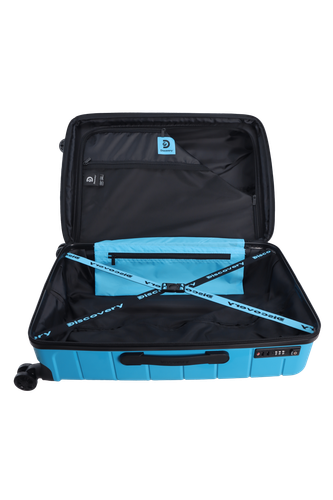 Walizka średnia Discovery SKYWARD niebieska na Arena.pl