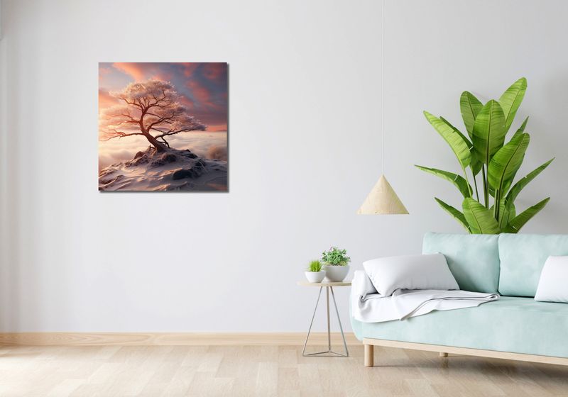 Obraz 70x70cm Zimowa Odyseja zdjęcie 2