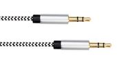 KABEL AUX AUDIO MINI JACK 3,5 WTYK-WTYK 1,5M