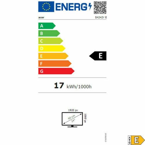 Monitor Acer UM.QS2EE.E09 Full HD 23,8" na Arena.pl