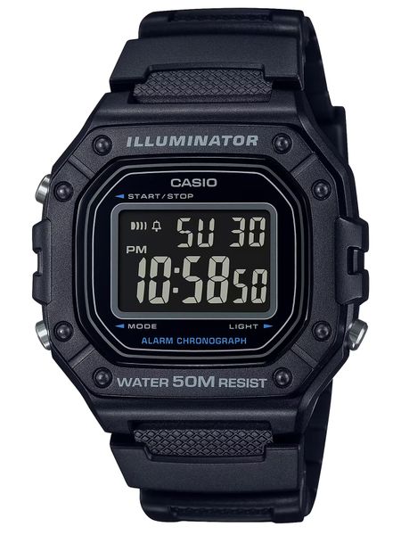 ZEGAREK MĘSKI CASIO W-218H-1B + BOX zdjęcie 1