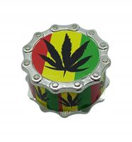 Młynek do Tytoniu Grinder Crusher Metalowy Reggae