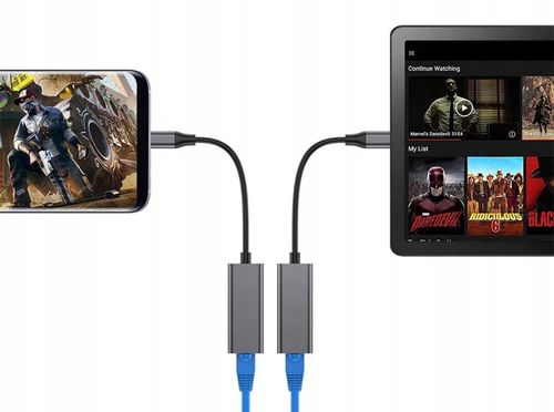 KARTA SIECIOWA ADAPTER LAN USB-C 3.0 RJ-45 100/1000 MBPS ETHERNET na Arena.pl