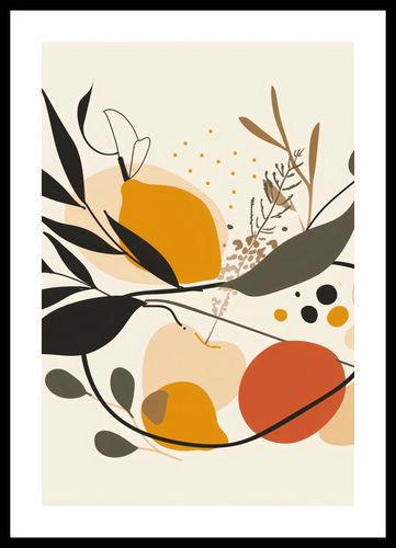 Plakat 68x101cm Botaniczny Wir na Arena.pl