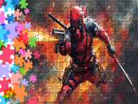 Puzzle tradycyjne Deadpool - Marvel