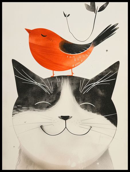 Plakat 60x80cm Pyzaty Przyjaciel zdjęcie 2