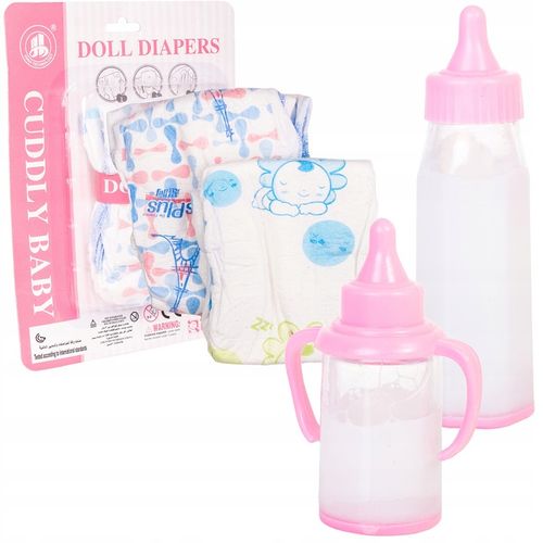 LALKA BOBAS MÓWI PL + smoczek butelki pampersy na Arena.pl