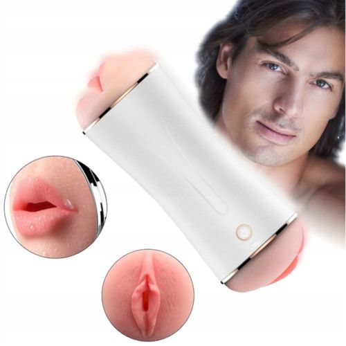 wibrujący podwójny masturbator dwa wejścia dźwięk na Arena.pl