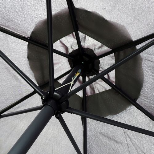 PARASOL OGRODOWY 300 CM DUŻY SKŁADANY REGULOWANY SOLIDNY ŁAMANY Z KORBKĄ na Arena.pl