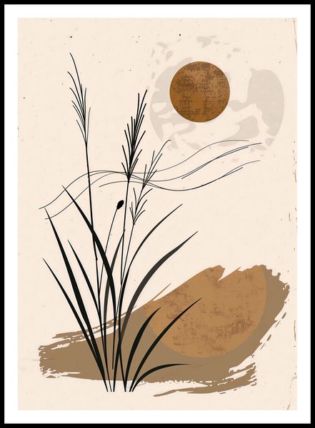 Plakat 64x90cm Zachód Pustyni zdjęcie 3