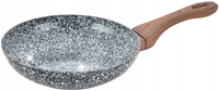 MAŁA PATELNIA GRANITOWA MARMUROWA NIEPRZYWIERAJĄCA 24 CM INDUKCJA KINGHOFF