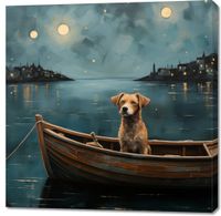 Obraz 100x100cm Przygoda o Północy