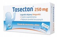 Tasectan 250 mg Na biegunki u dzieci 20 saszetek