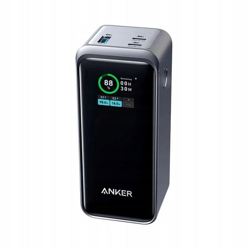 Powerbank Anker 735 Prime 200W PD 20000 mAh 2xUSB-C 1xUSB-A, A1336011 na Arena.pl