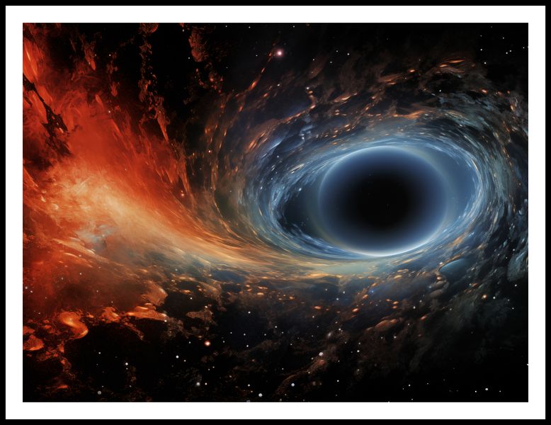 Plakat 100x75cm Bezkres Wszechświata zdjęcie 3
