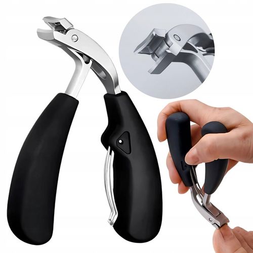 Obcinacz Do Paznokci dla Seniorów Obcinaczka Cęgi Szerokie Wygięte na Arena.pl