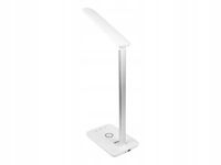 2 x LAMPKA na biurko NOCNA LED z ŁADOWARKĄ BEZPRZEWODOWĄ QI