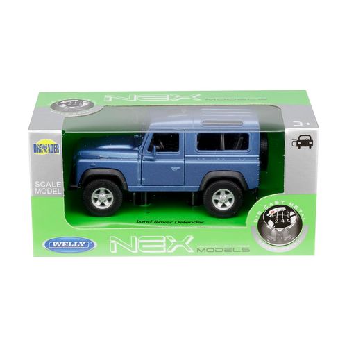 Model 1:34, Land Rover Defender, niebieski na Arena.pl