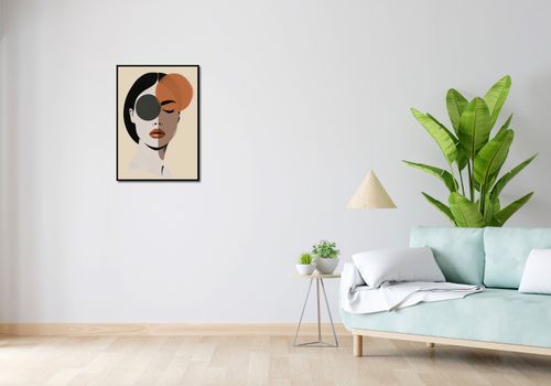 Plakat 50x70cm Dwie Strony Piękna na Arena.pl