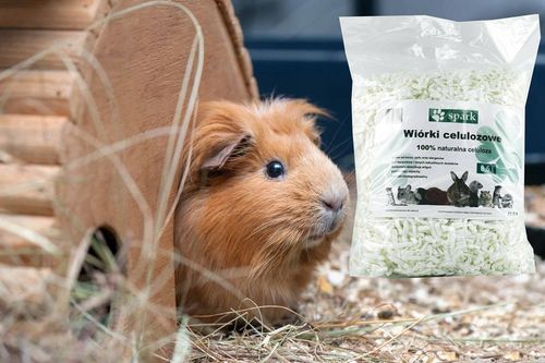 Wiórki Podłoże Celulozowe SPARK Ściółka Dla Królika Gryzoni 17l Żwirek na Arena.pl