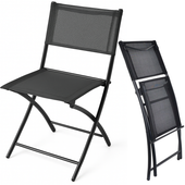 krzesło balkonowe składane ogrodowe na balkon taras metalowe nowoczesne