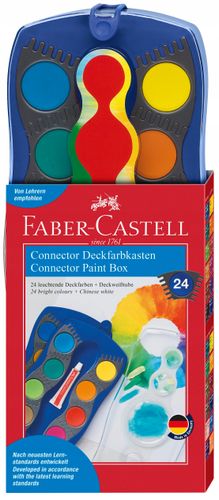 Farby akwarelowe FABER-CASTELL Connector 24 kol na Arena.pl