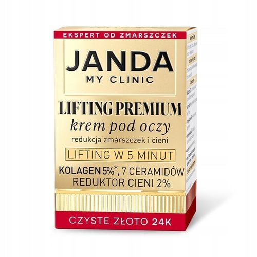 JANDA LIFTING PREMIUM Krem pod oczy z ceramidami Redukcja zmarszczek na Arena.pl