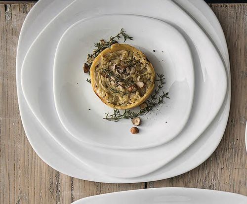 Serwis obiadowy na 12 os Bormioli Rocco Parma 36 szt kwadratowy na Arena.pl