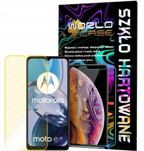 SZKŁO HARTOWANE DO MOTOROLA E22 NA EKRAN SZKIEŁKO OCHRONNE na Arena.pl