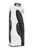 wibrator króliczek vive halo silikonowy czarny 14 cm usb
