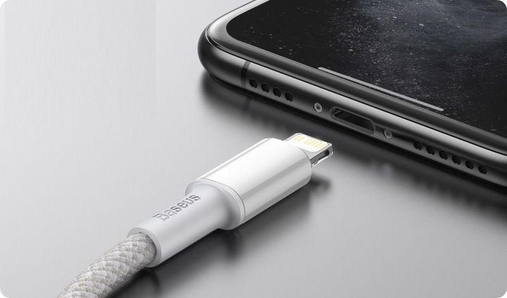 BASEUS KABEL USB-C TYPE-C SZYBKIE ŁADOWANIE do LIGHTNING IPHONE 20W PD 2m zdjęcie 10