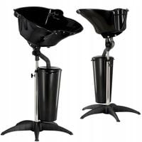 Przenośna myjka myjnia fryzjerska na statywie regulowana mobilna +