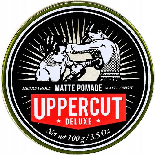 Matowa pasta POMADA Uppercut Deluxe Matt Pomade o zapachu TIRAMISU 100g na Arena.pl