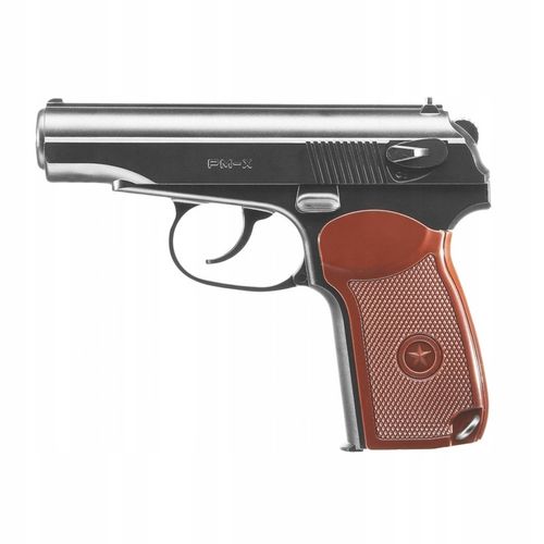 Borner Pistolet Wiatrówka Replika MAKAROV PM-X 4,5 mm 4,5 mm BBs CO2 na Arena.pl