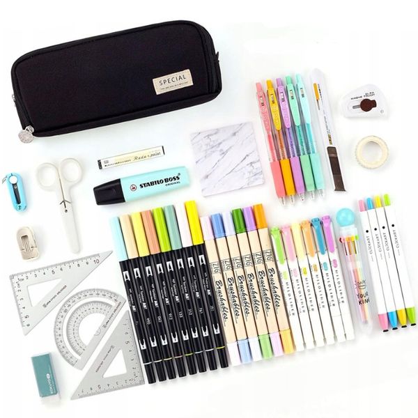 PLECAK SZKOLNY DLA DZIEWCZYNKI DUŻY A4 MODNY TORNISTER MŁODZIEŻOWY CZARNY zdjęcie 3