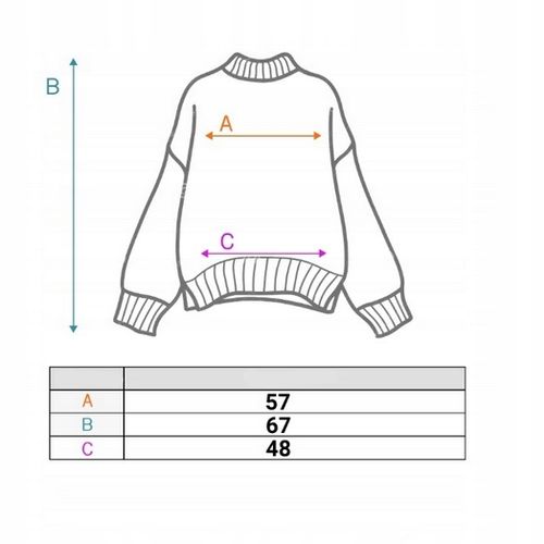 Milusi Luźny KOBIECY SWETER DUŻO KOLORÓW Oversize na Arena.pl