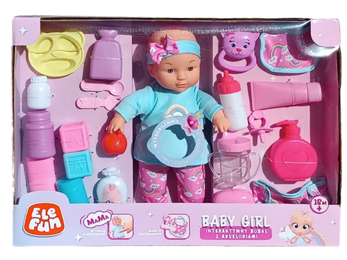 Interaktywna lalka - Bobas akcesoriami na Arena.pl